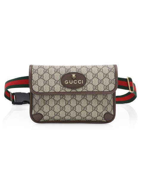 gucci neo belt bag|neo vintage canvas belt bag.